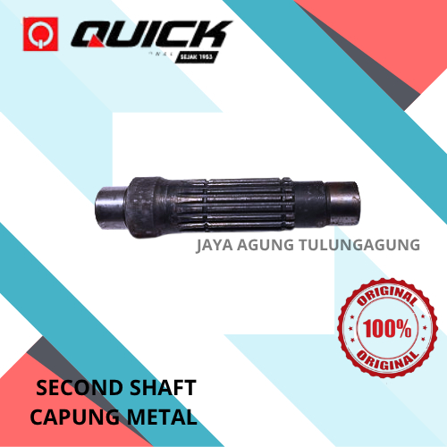 QUICK SECOND SHAFT CAPUNG METAL / AS SEKON SHAFT CAPUNG METAL / SECOND SHAFT AS KEDUA CAPUNG METAL