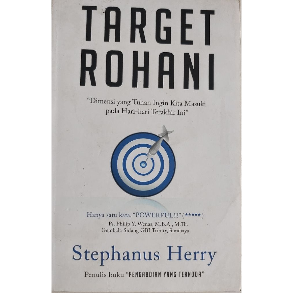 BUKU TARGET ROHANI BEKAS ORIGINAL