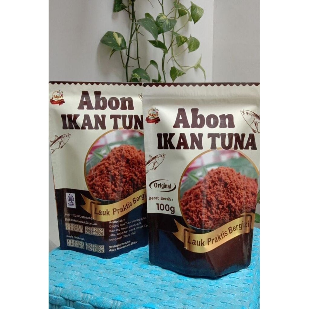 Akza abon ikan tuna gurih 100 gram