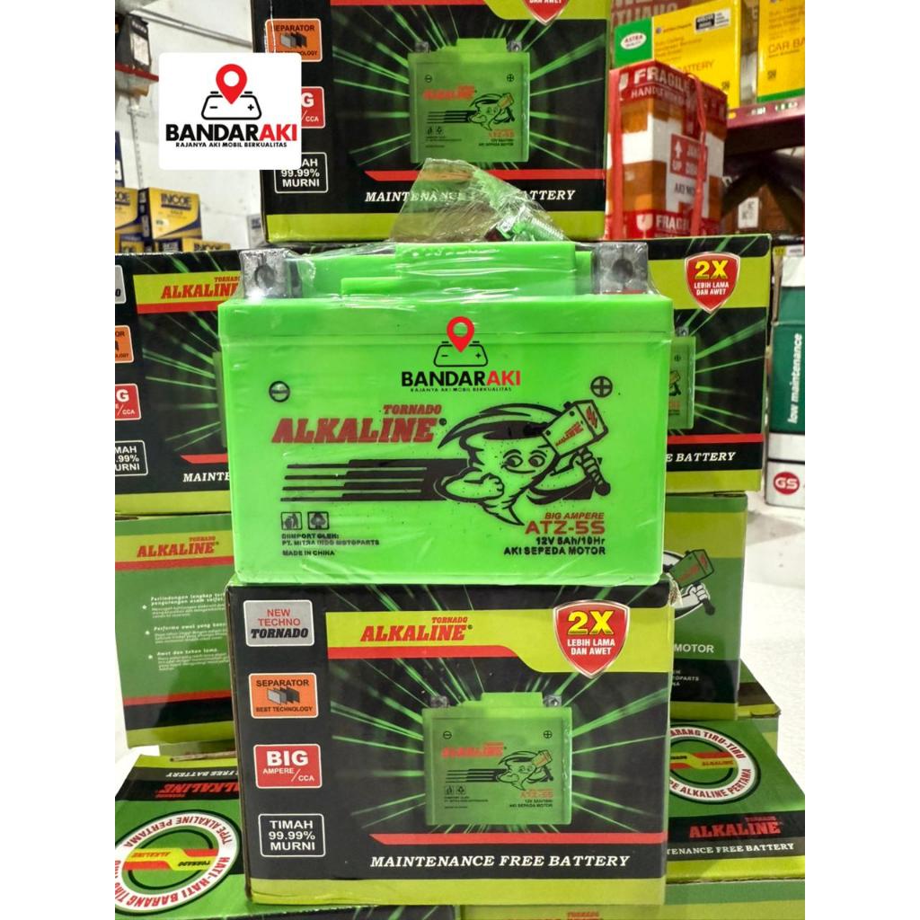 HARGA GROSIR isi 10PC Aki Alkaline  ATZ- 5S JAMINAN ORIGINAL 100% untuk semua jenis motor Roda 2