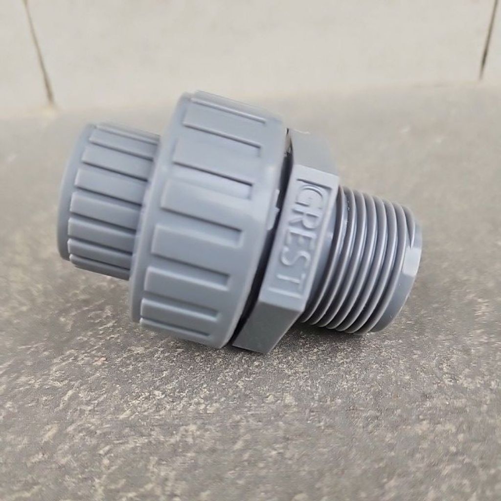 Watermur Sok Drat Luar 1" (Drat Luar) x 1/2" (Sok)