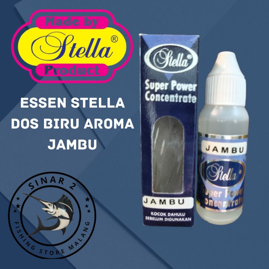 Essen Stella Dos Biru Aroma Jambu 30 ml Premium