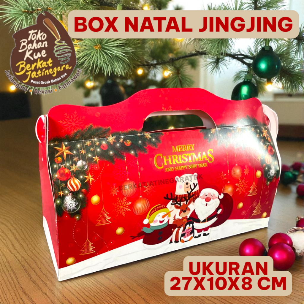 BOX / BOX NATAL JINJING 27X10X8CM / BOX NATAL TOPLES / PCS