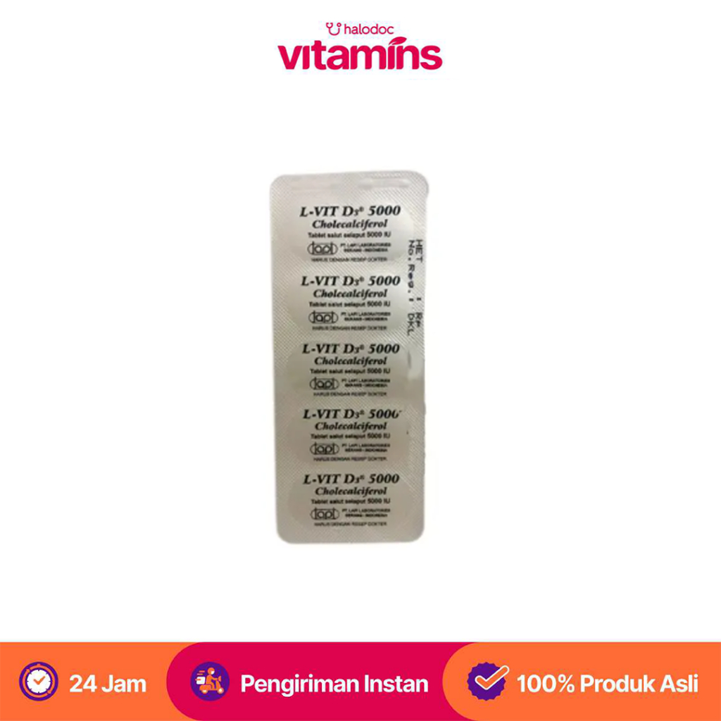 L-VIT D3 5000 10 TABLET