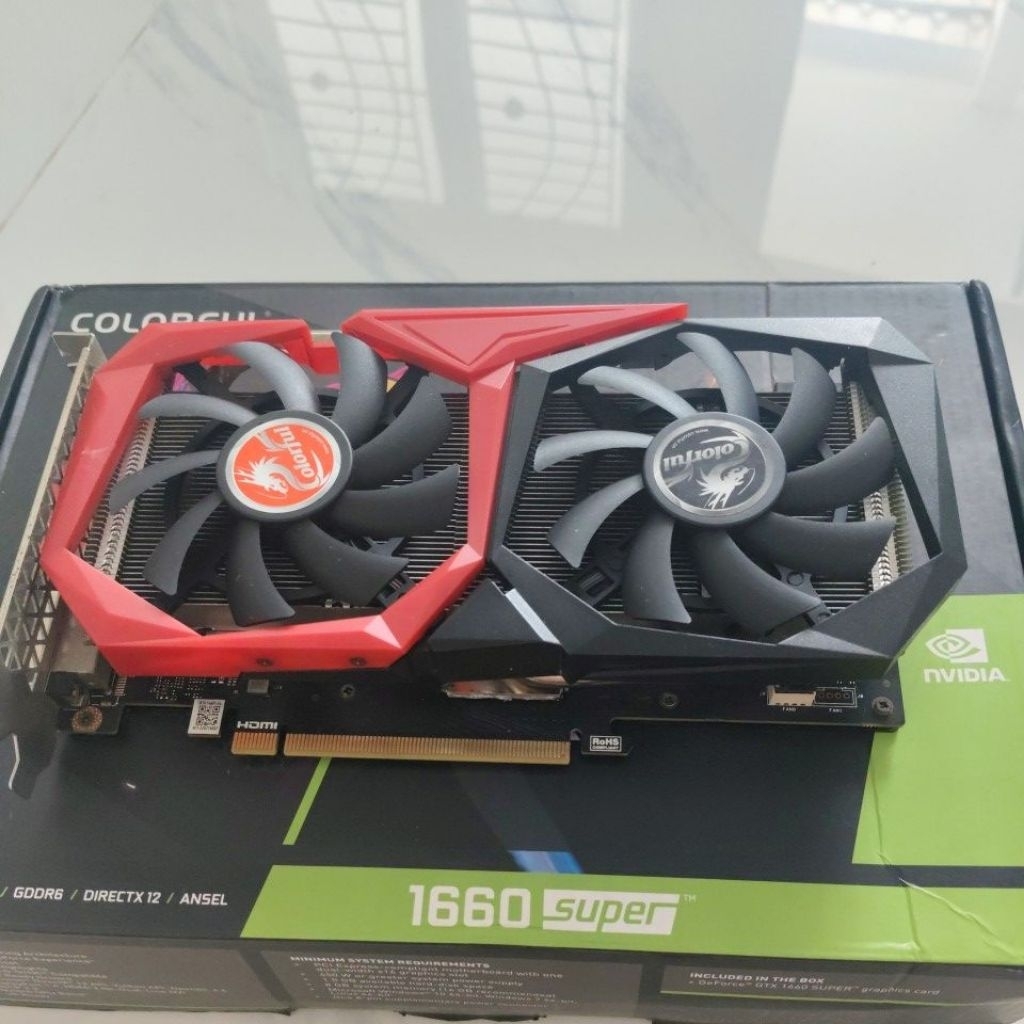 VGA COLORFUL GTX 1660 SUPER DDR6 2ND