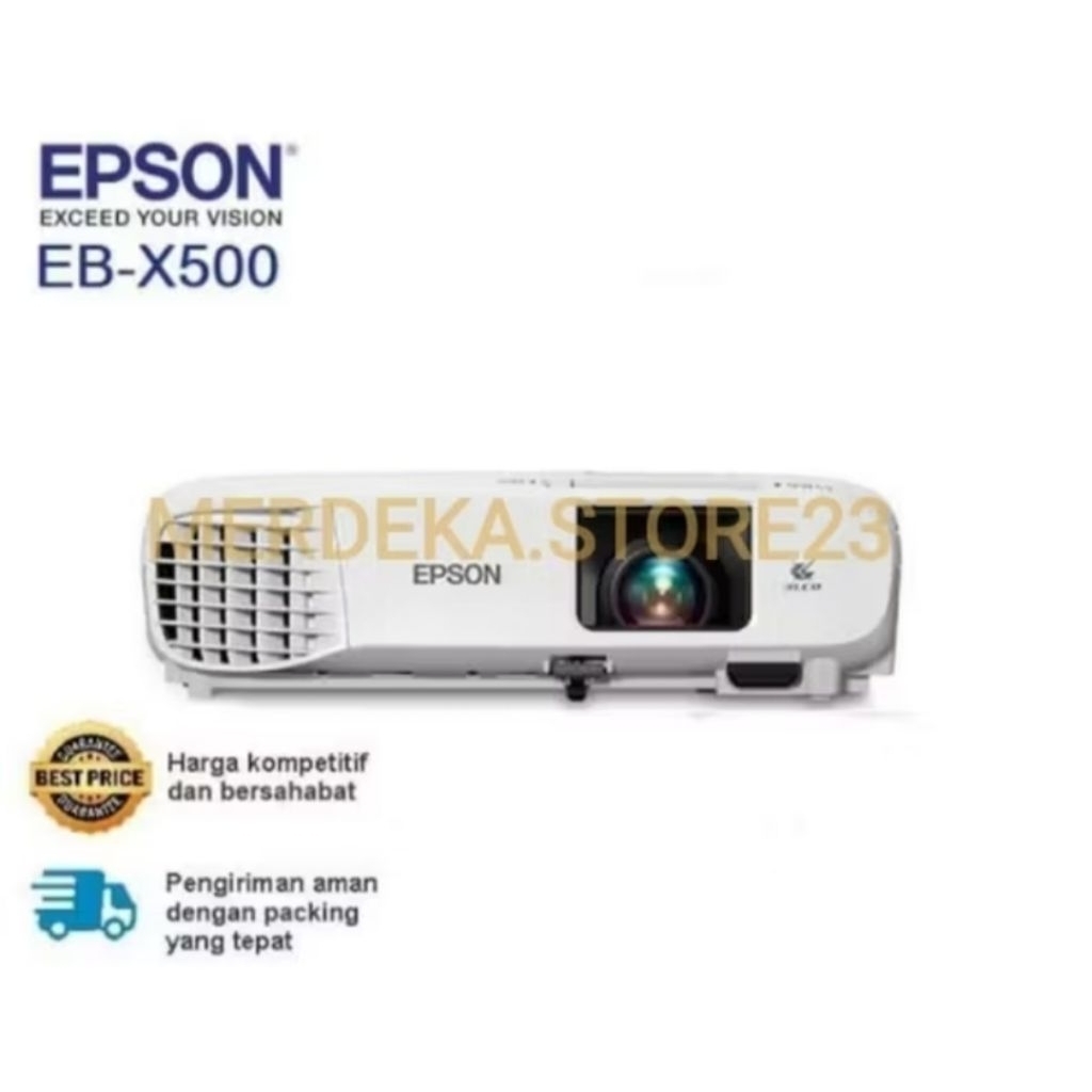Proyektor EPSON EB X500 / EPSON EBX500 XGA (1024x768) 3600 AnsiLumens 3LCD Projector HDMI Brightness