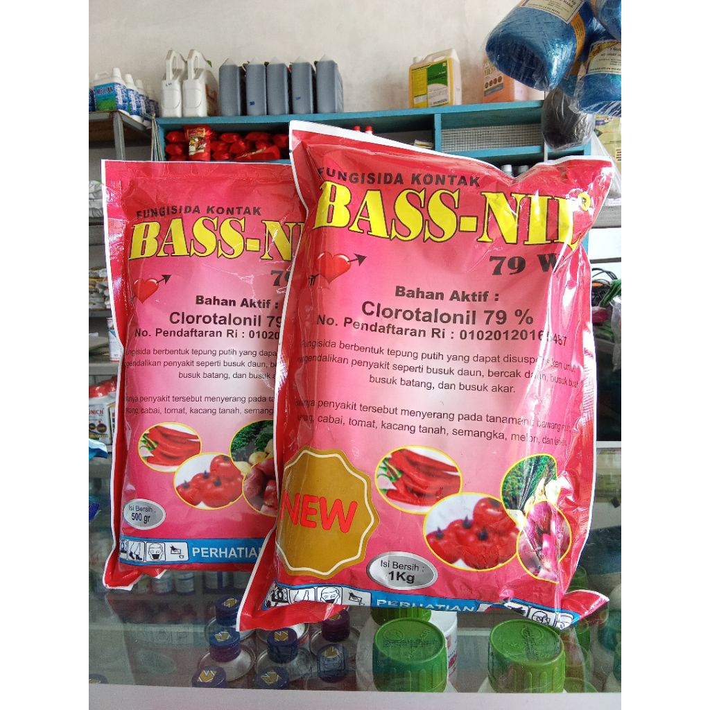 Fungisida Kontak BASS NIL 79WP Clorotalonil 79%