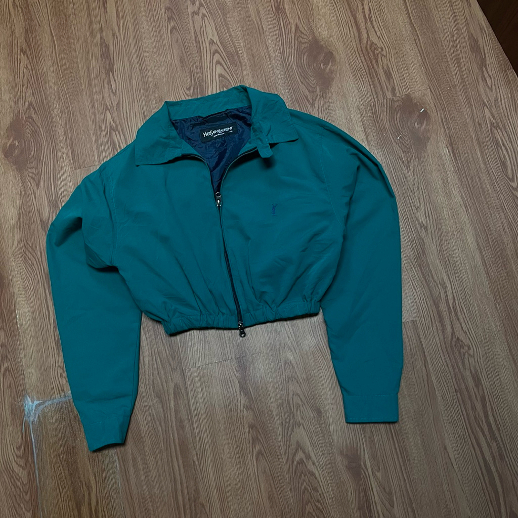 Work jacket casual YSL YES SAINT LAURENT CROP