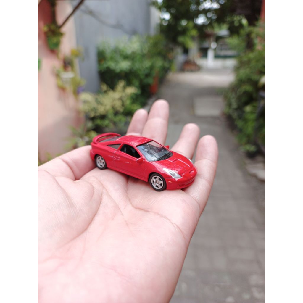 Diecast JDM Toyota Celica Welly 1/64 Loose Red