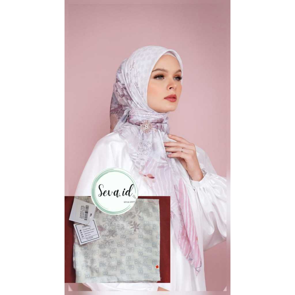 BUTTONSCARVES BS SALE Kimmonia Square White Dove HIJAB VOAL DEFECT MINOR AS IS MODINITY SALE