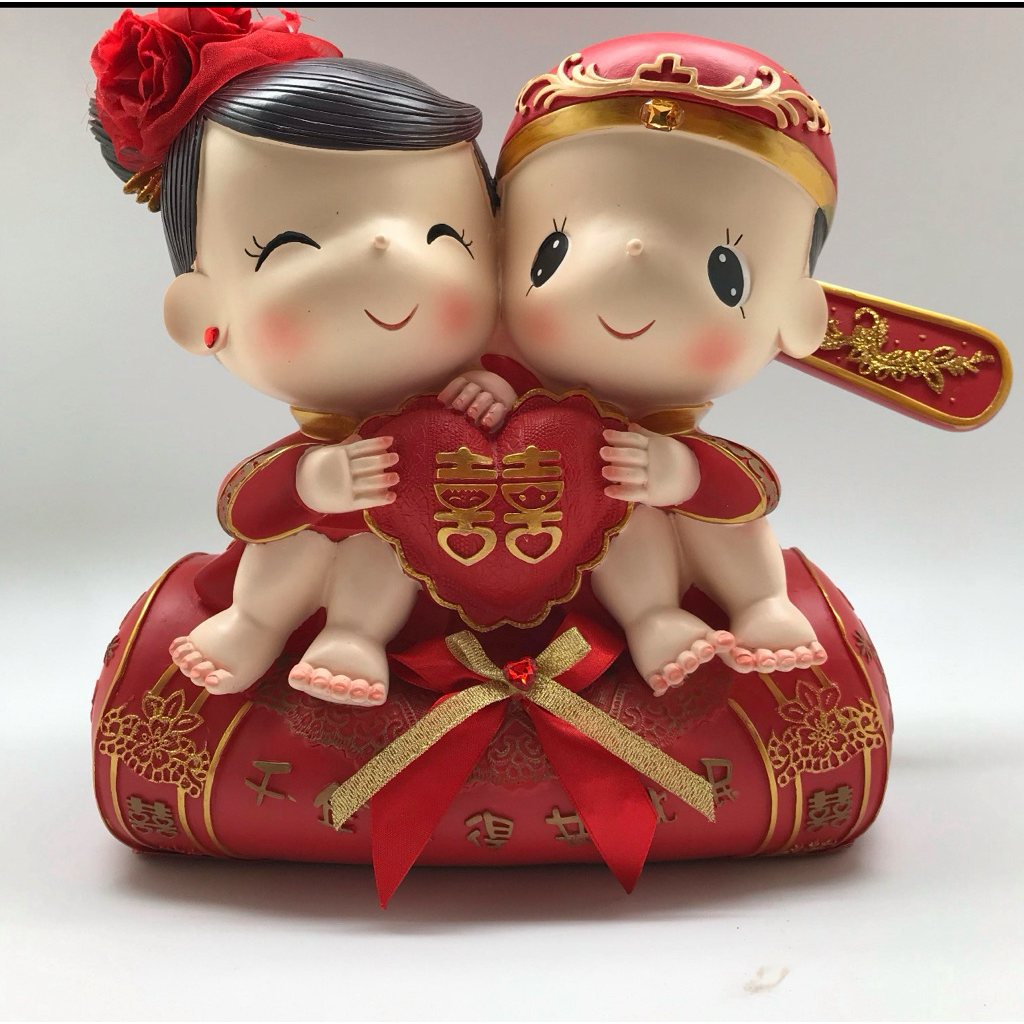 Figurin untuj Wedding, Sangjit, seserahan