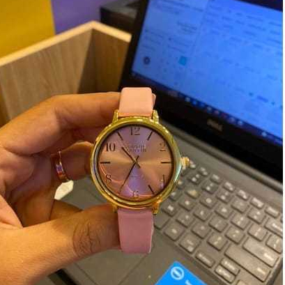 JAM TANGAN WANITA JAM DEANDRA PINK JTS27P3 SOPHIE PARIS