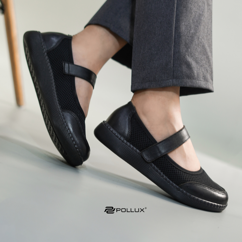 Pollux Monday WPOFW 13 Flat Shoes Wanita | Sepatu Kuliah | Pantofel Wanita Kerja
