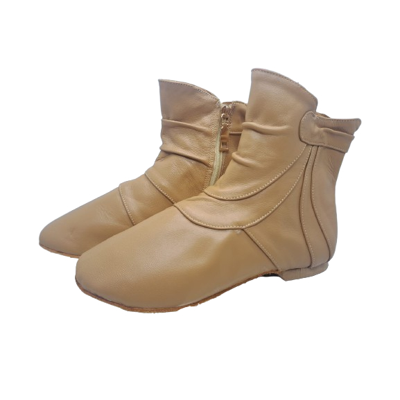 Sepatu semi Boots Full kulit domba asli, sangat ringan, kulitnya lembut elastis, model terbaru kekin