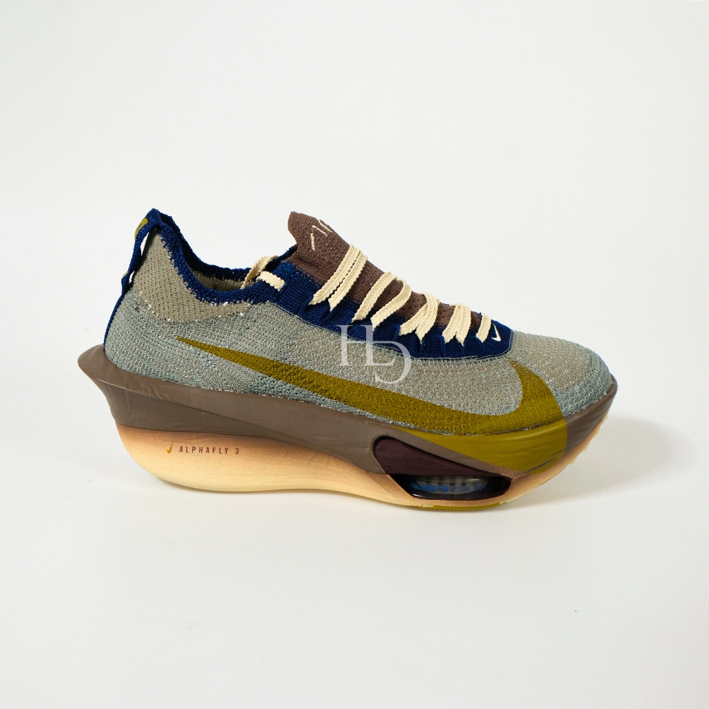 Nike Air Zoom Alphafly Next% 3 PRM Men Running Shoes Light Army Ironstone HV4318-320