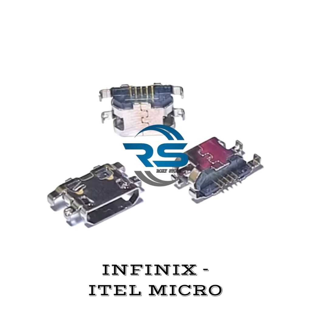 KONEKTOR CHARGER ONLY INFINIX / ITEL UNIVERSAL 5 PIN