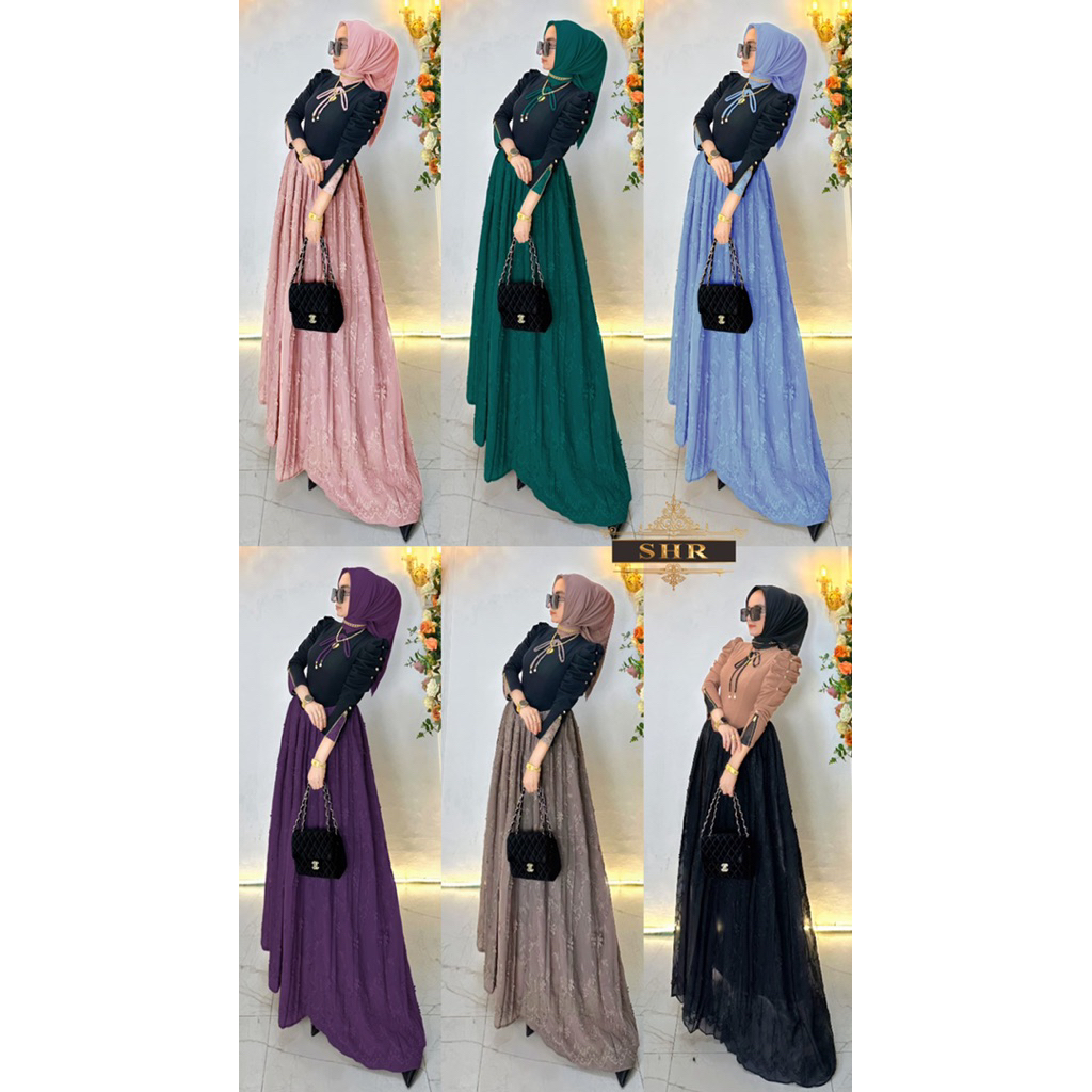 Maxi Dress Gamis Lansing New SHR
