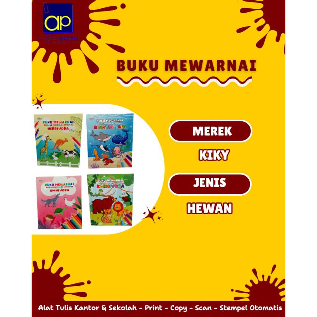 Buku Mewarnai Belajar Membaca dan Menulis