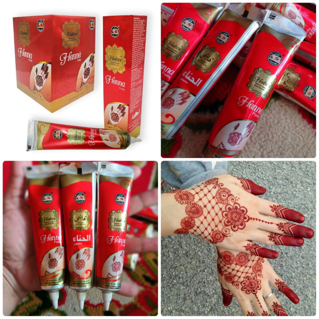 Pacar Henna Hashmi Rani Nail Besar 30gram Tanpa Kemasan