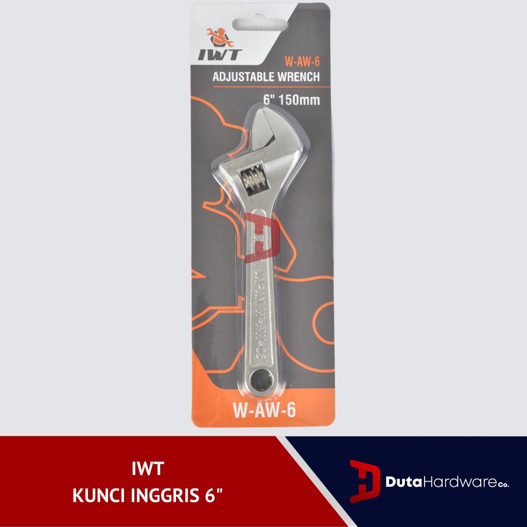 IWT Kunci Inggris 6" - Adjustable Wrench