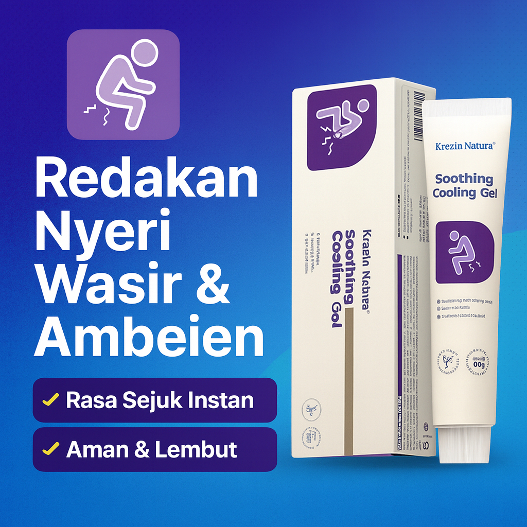 ✨Reda Nyeri Gatal dalam 3 Menit✨Gel Herbal Wasir/ Salep Wasir/ Pendarahan Polip Anus/ Gel Pereda Nye