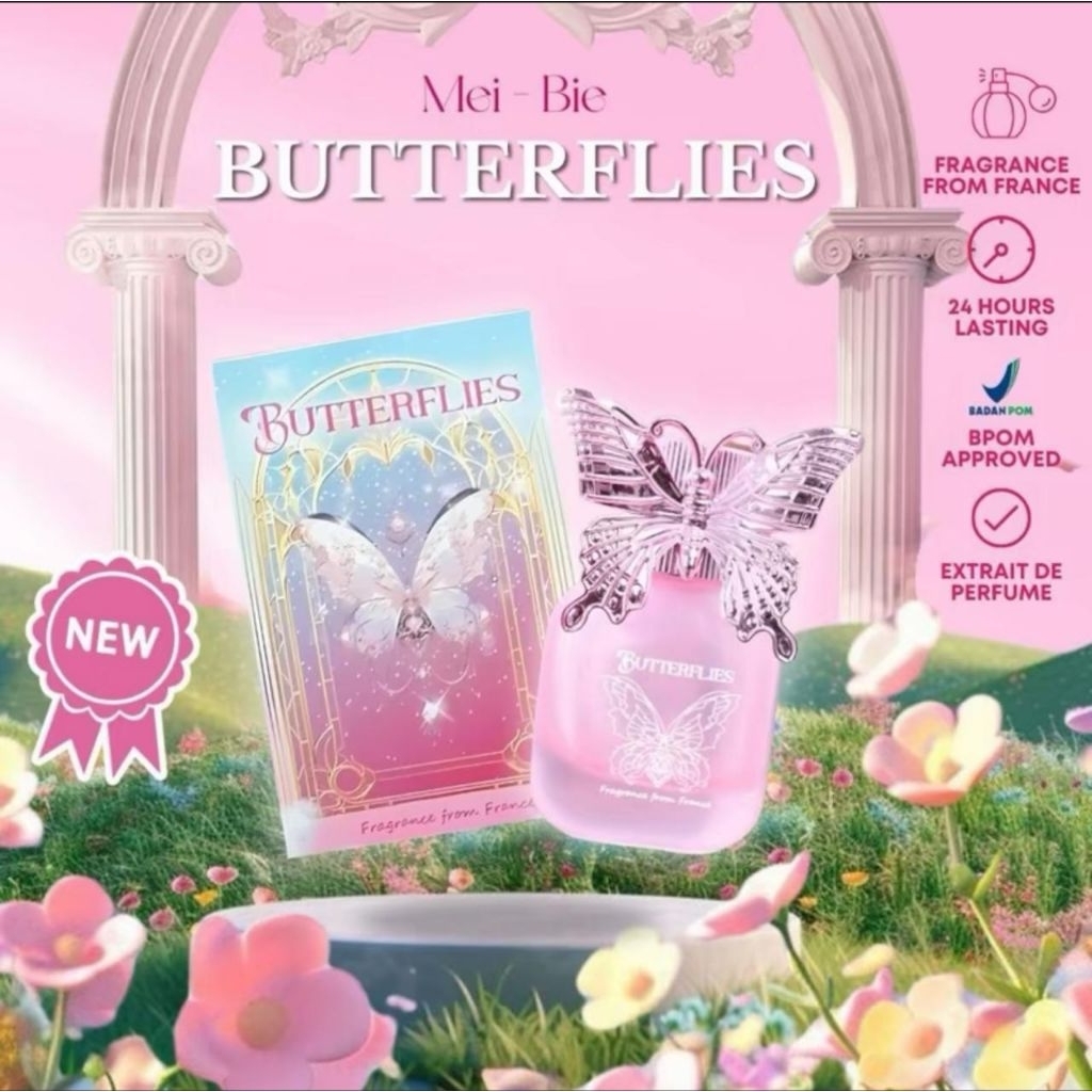 MEIBIE BEAUTY | Butterflies Extrait De Perfume By Ci Vilmei
