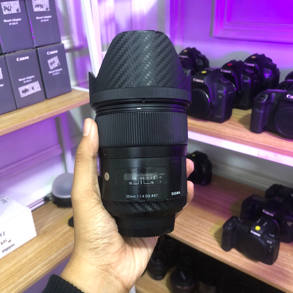 Lensa 35mm f1.4 sigma art nikon