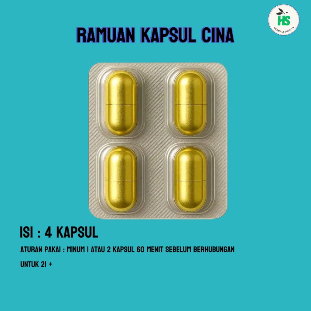 kapsul Ramuan Cina berkhasiat