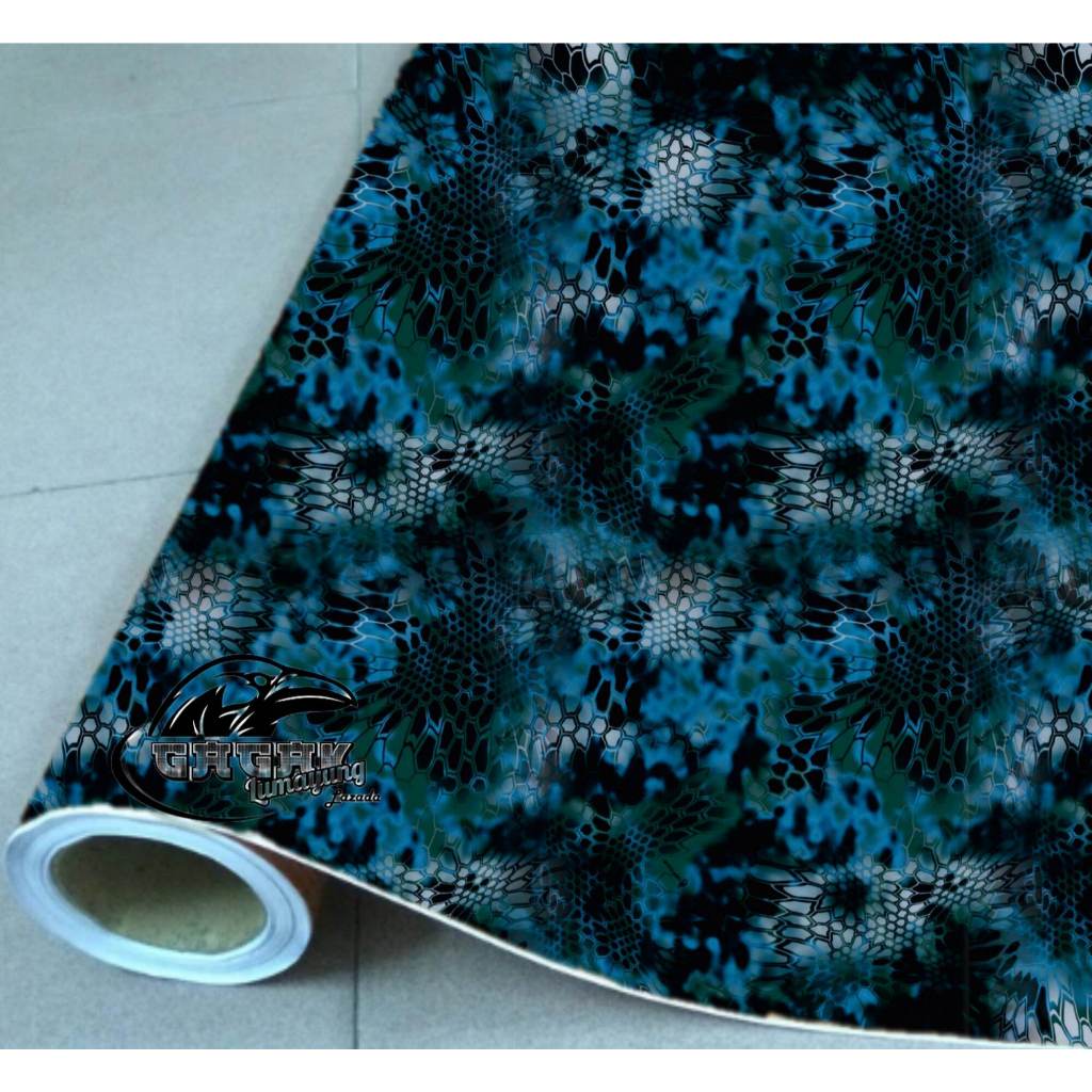 Stiker camo 50x50cm Neptune