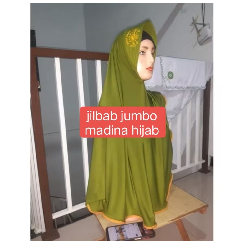 jilbab/kerudung muslinat NU Jumbo