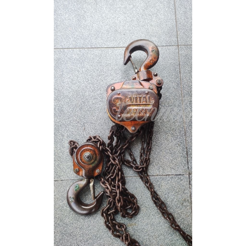 Chain Block 3ton VITAL / Takel VITAL 3 Ton × 5meter