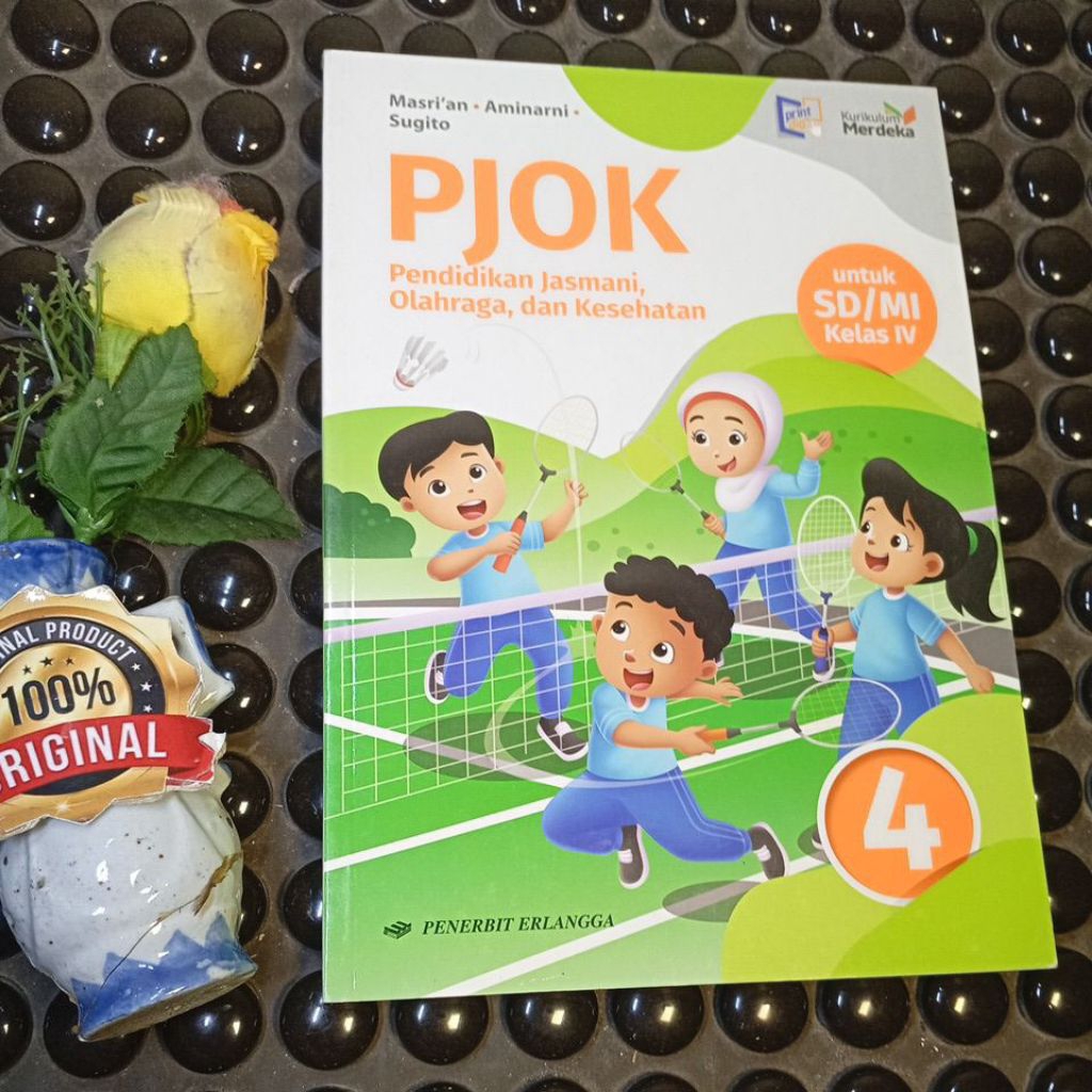 PJOK SD Kelas 4 Kurikulum Merdeka Erlangga Original