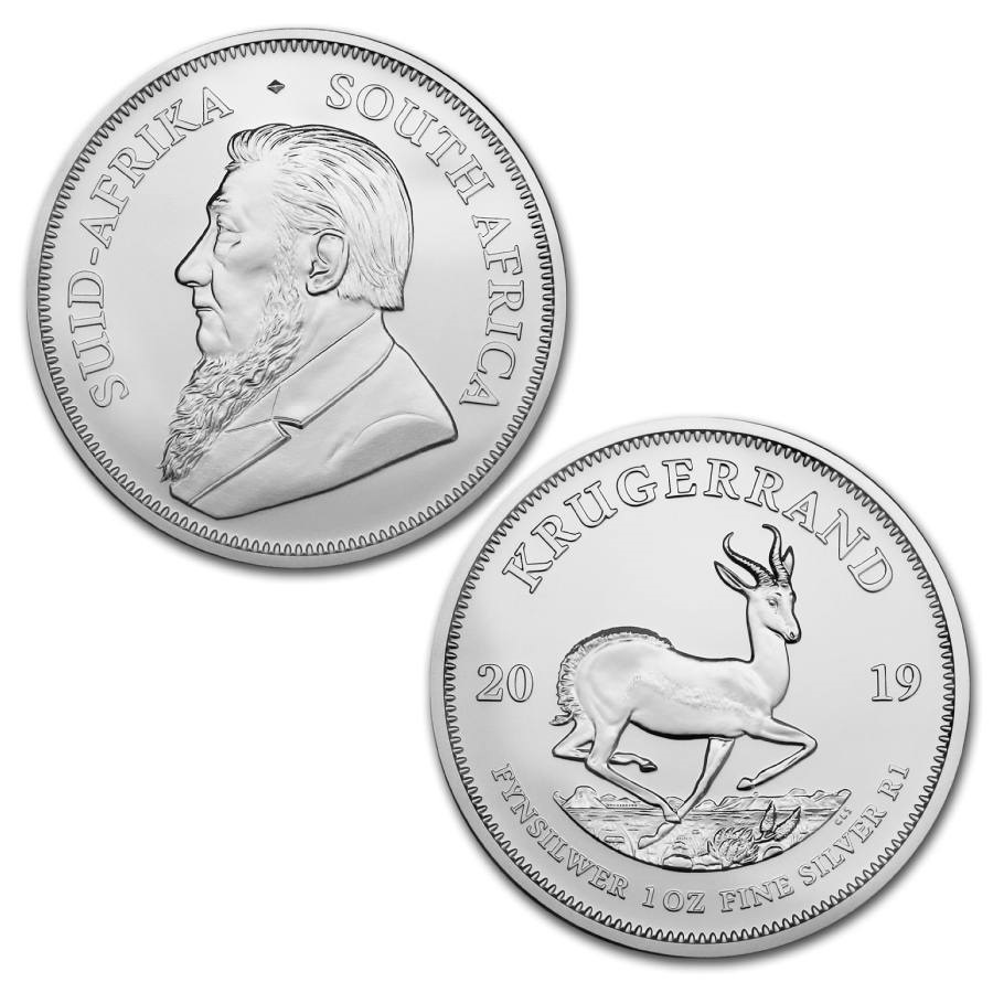 Koin Perak Afrika Selatan Krugerrand 1 oz
