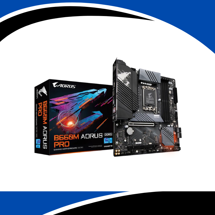GIGABYTE B660M AORUS PRO | Intel B660 LGA 1700 DDR5 Micro ATX - 1.0