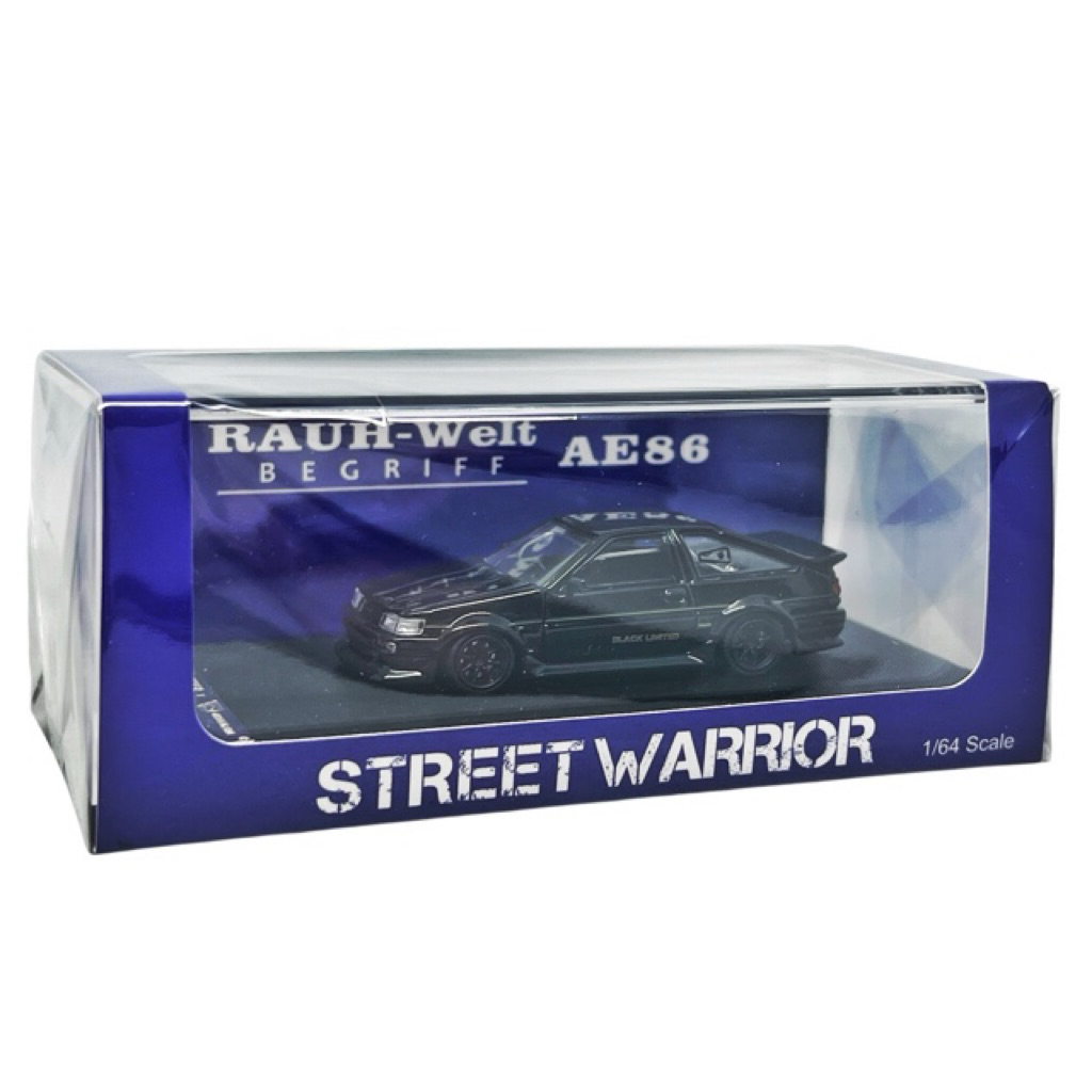 Street Weapon 64 RWB Widebody AE86 Levin Black