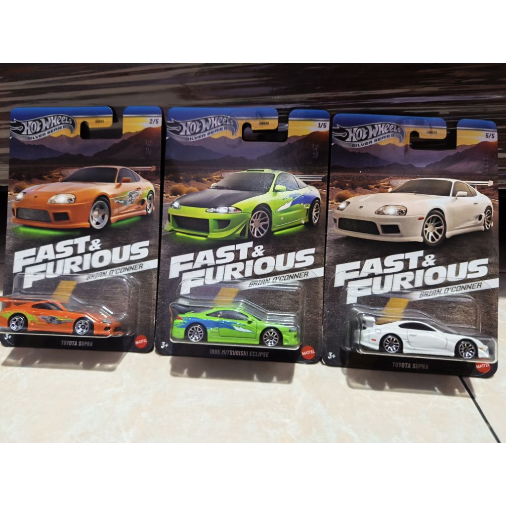 Hot wheels 1set Fast and Forious Brian o'conner 2025