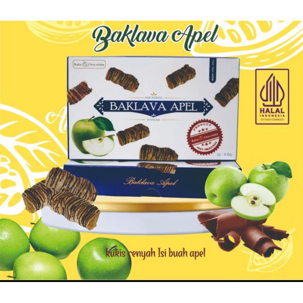 Baklava Apel - Oleh Oleh Khas Malang