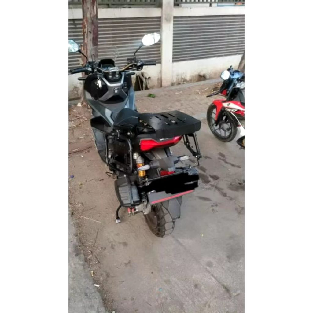 Paket komplit Brecket / brecket top box model geser dan side box samping SB 2000 Motor Honda  ADV 15