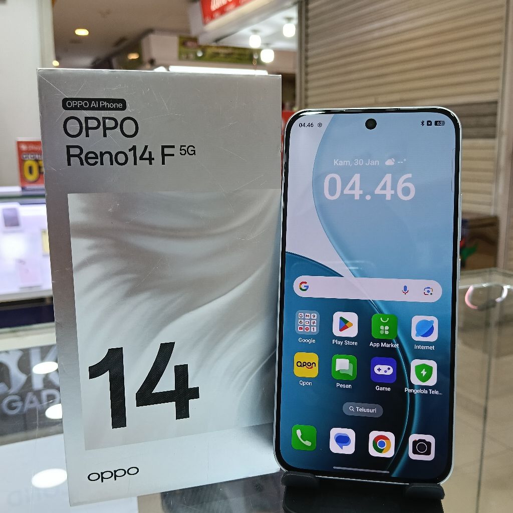 OPPO RENO 14F 5G 12/512 OPPO RENO14F 5G 12/512 OPPO RENO 14 F 5G 12/512 SECONDD BEKAS GARANSI PANJAN