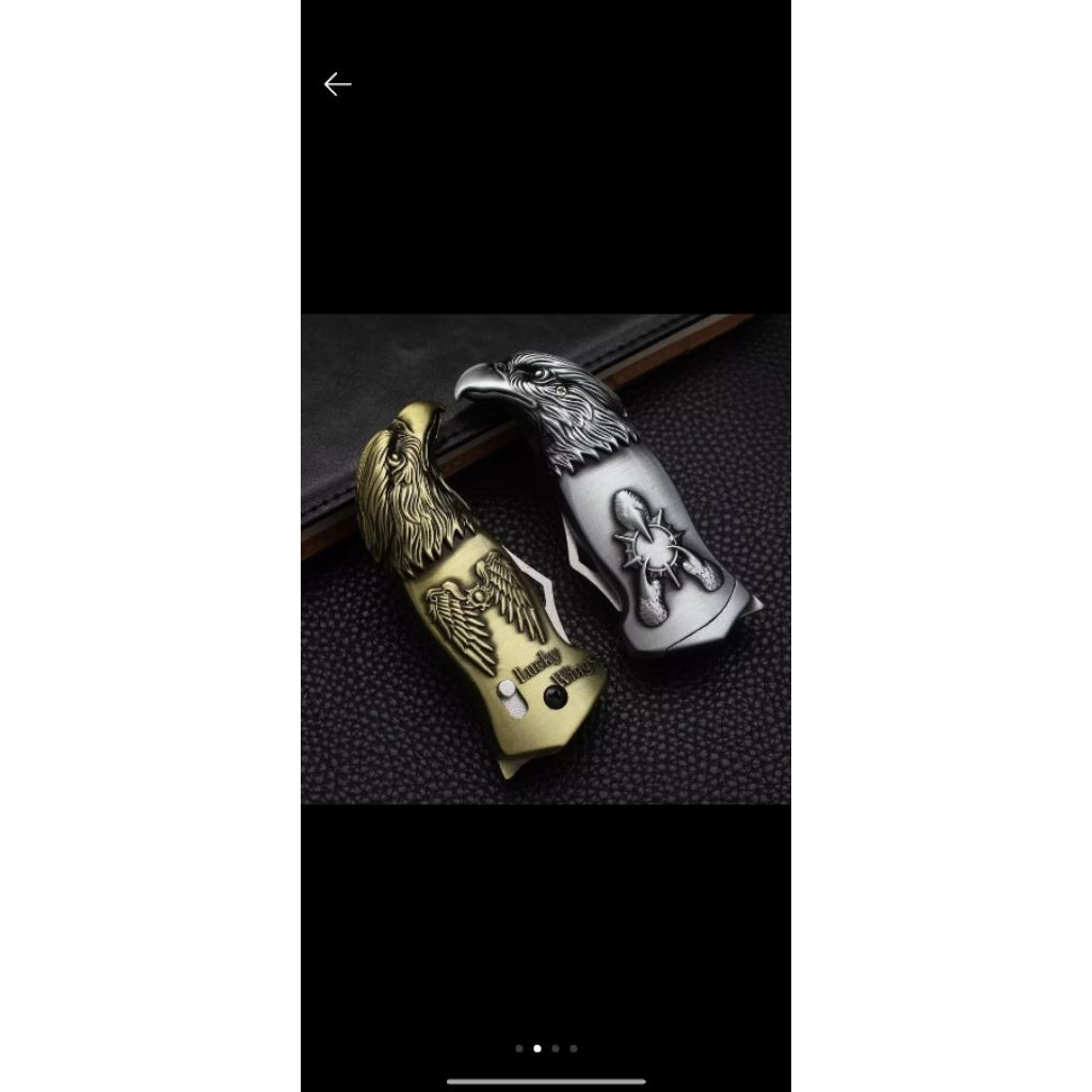 Korek Api Bara model pisau lipat , refill gas