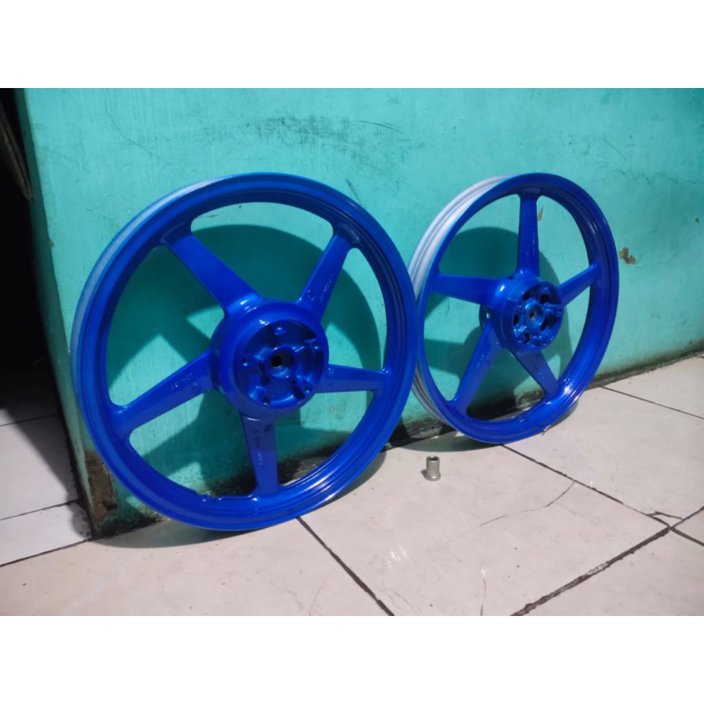 Velg Vixion old modif double disk pnp Vixion New