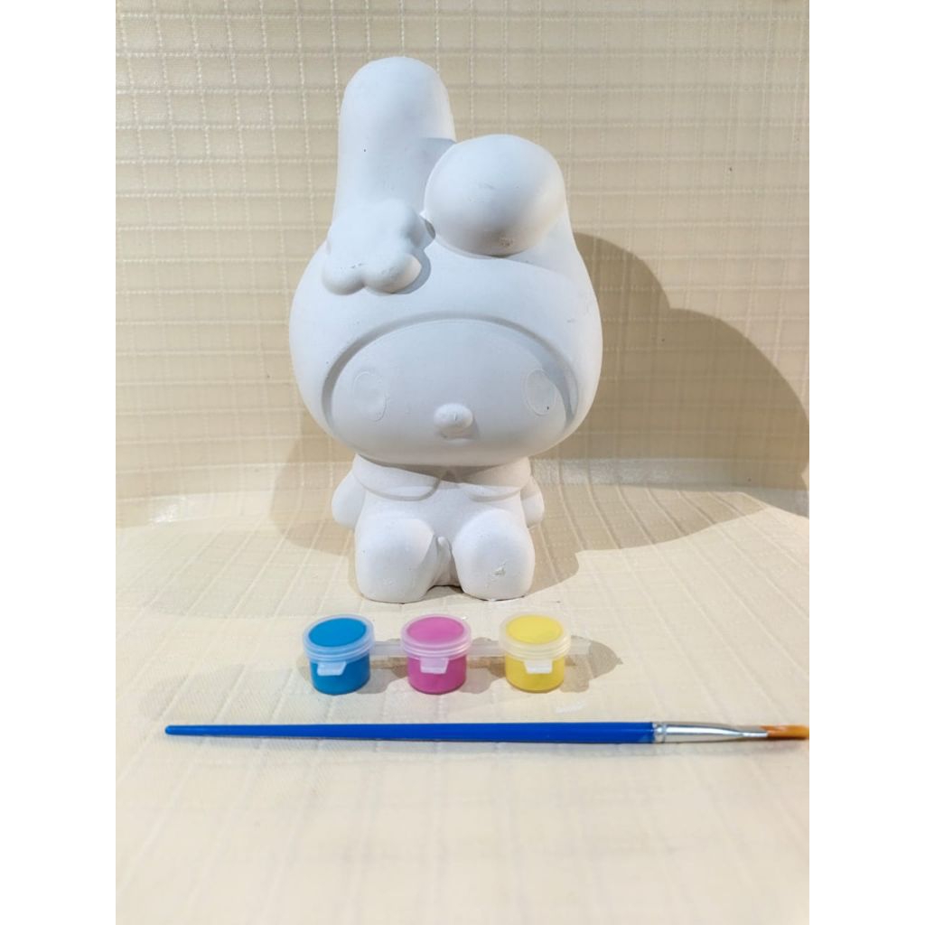 Mainan Edukasi Patung Gypsum | Melukis Anak Painting Kit DIY | Celengan Gypsum Karakter Mewarnai