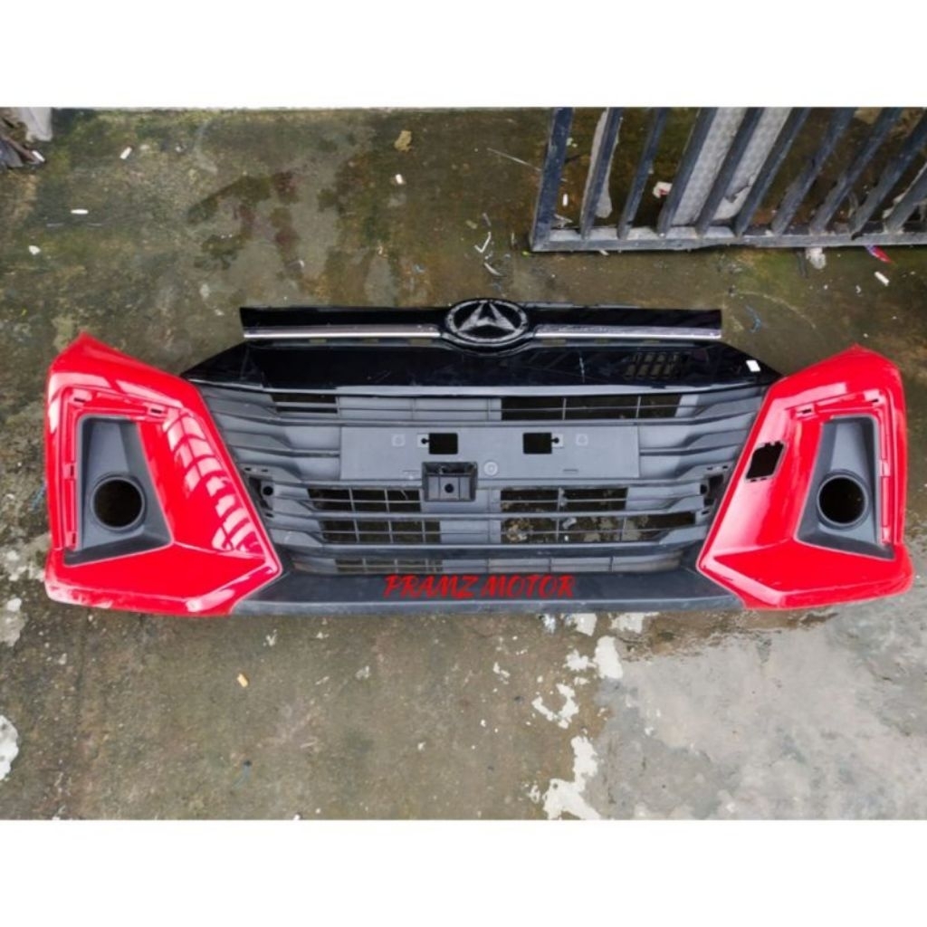 bumper bemper depan ayla 2021 2022 original copotan fullset