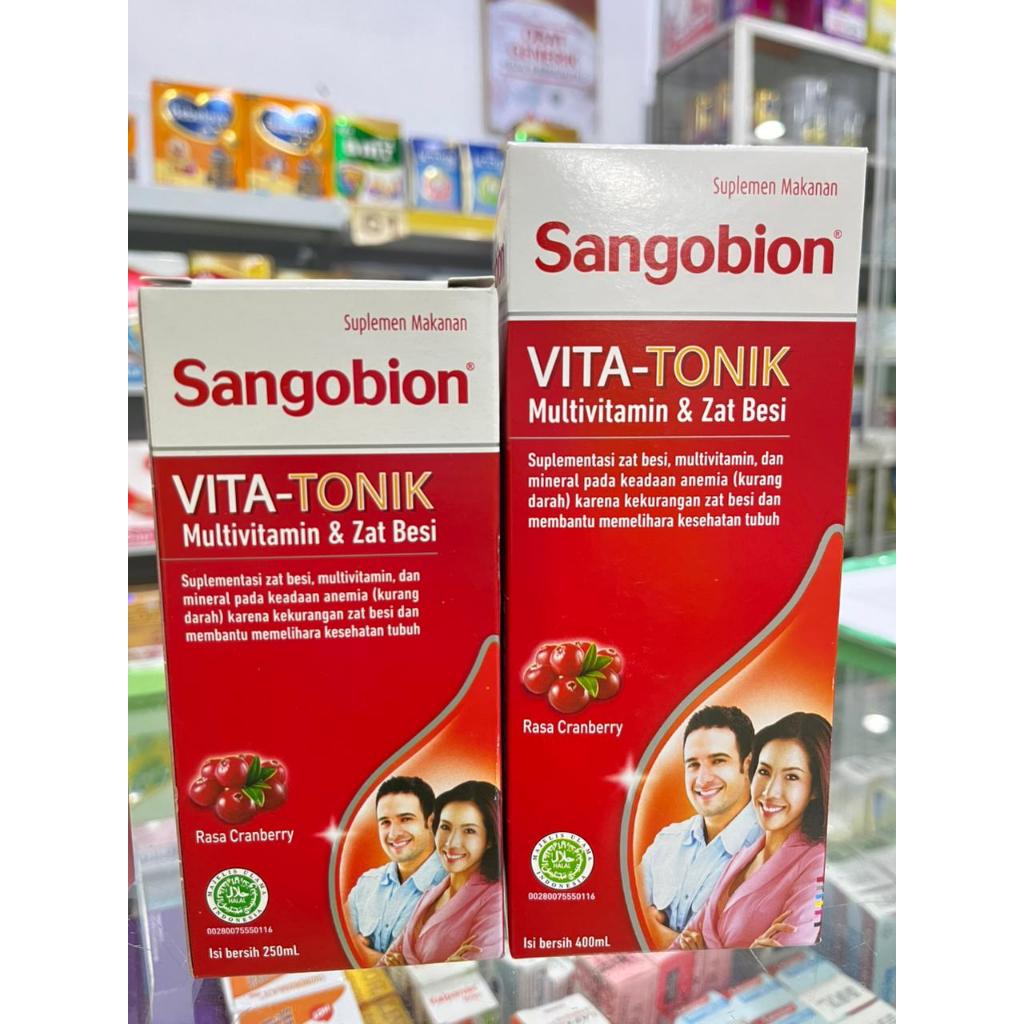 Sangobion Vitatonik Sirup Multivitamin Zat Besi