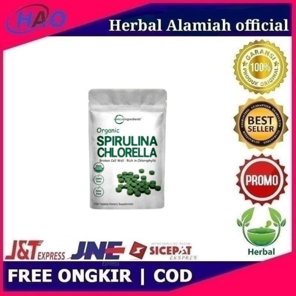 Microingredients spirulina chlorella original