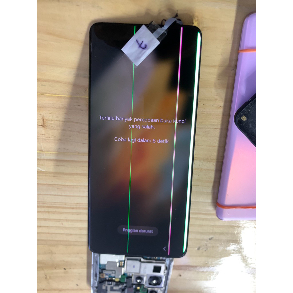 LCD SAMSUNG S21 ultra minus