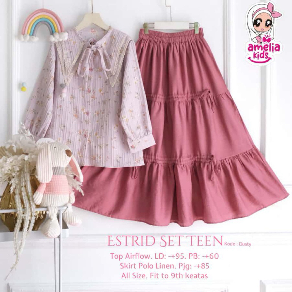Estrid set teen kids rok by Amelia kids