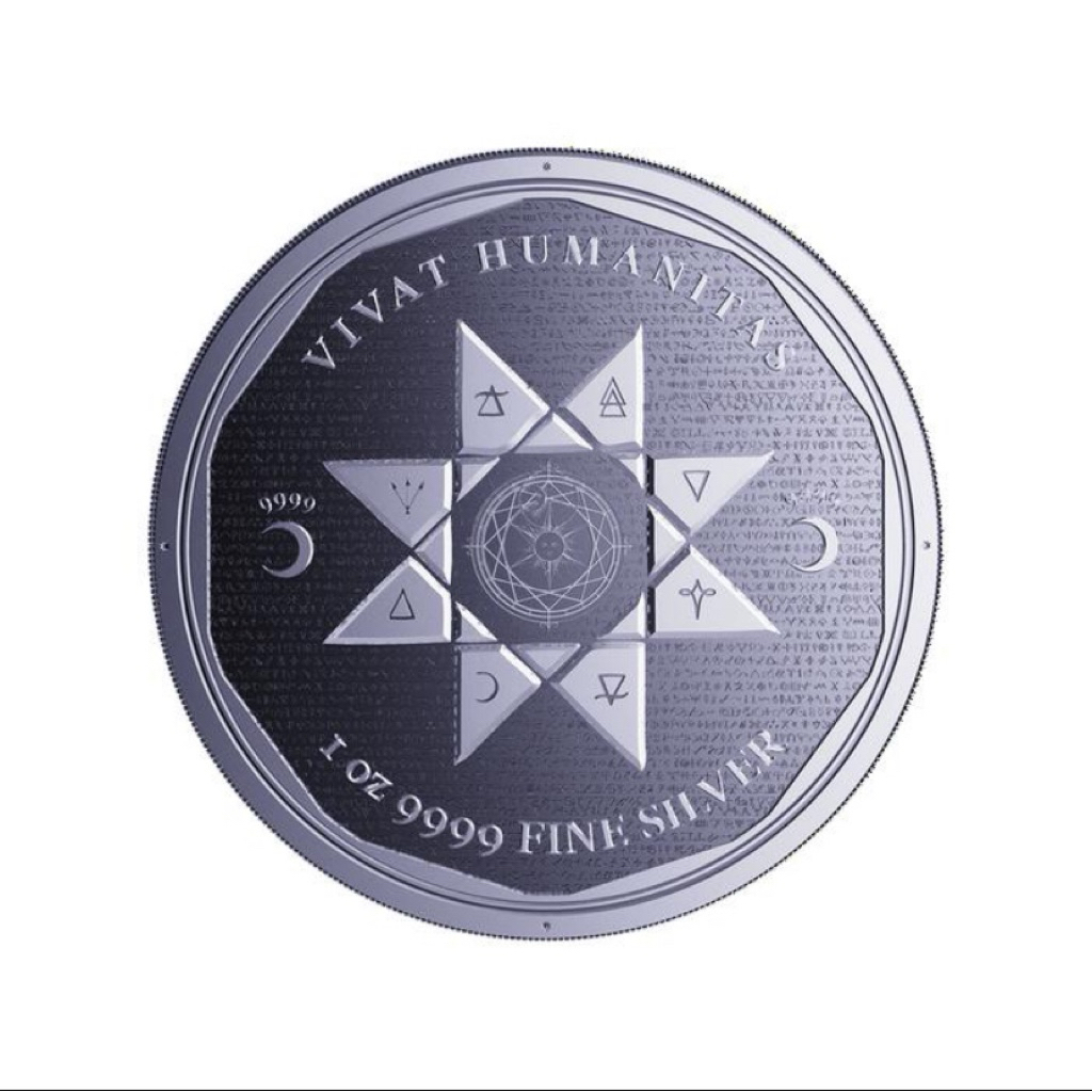 Koin Perak Batangan Tokelau Vivat Humanitas 2022 1 Oz