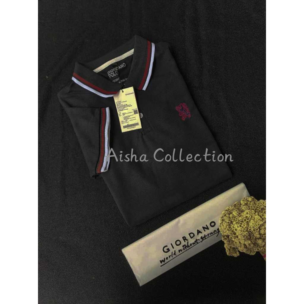 KAOS PRIA/LAKI-LAKI  POLO GIORDANO KERAH BORDIR GIoRDANO POLO SHIRT PRIA 3D/POLO SHIRT PRIA/BAJU KER