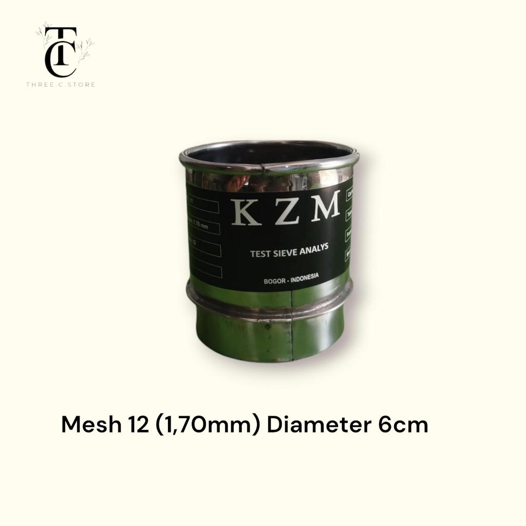 Sieve Ayakan Stainless Mesh 12 (1,70mm) Diameter 6cm